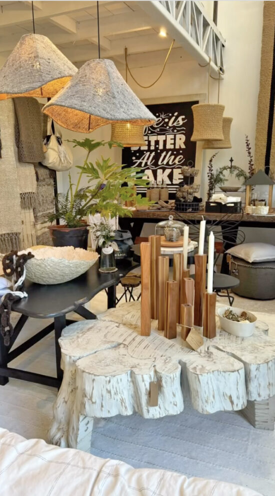 La orilla decoración Llifen Chile, Lago Ranco